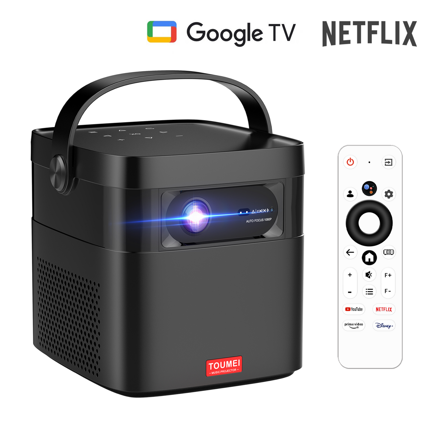 Toumei M2 TV Projector Netflix Official Licensed Mini Projector