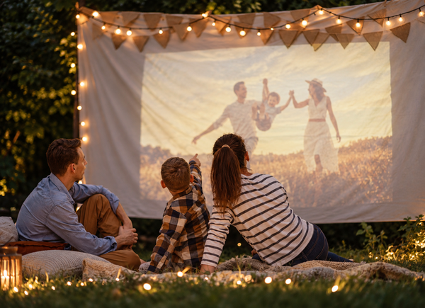 Can You Start an Outdoor Movie Before Sunset? A Light-and-Screen Rehearsal