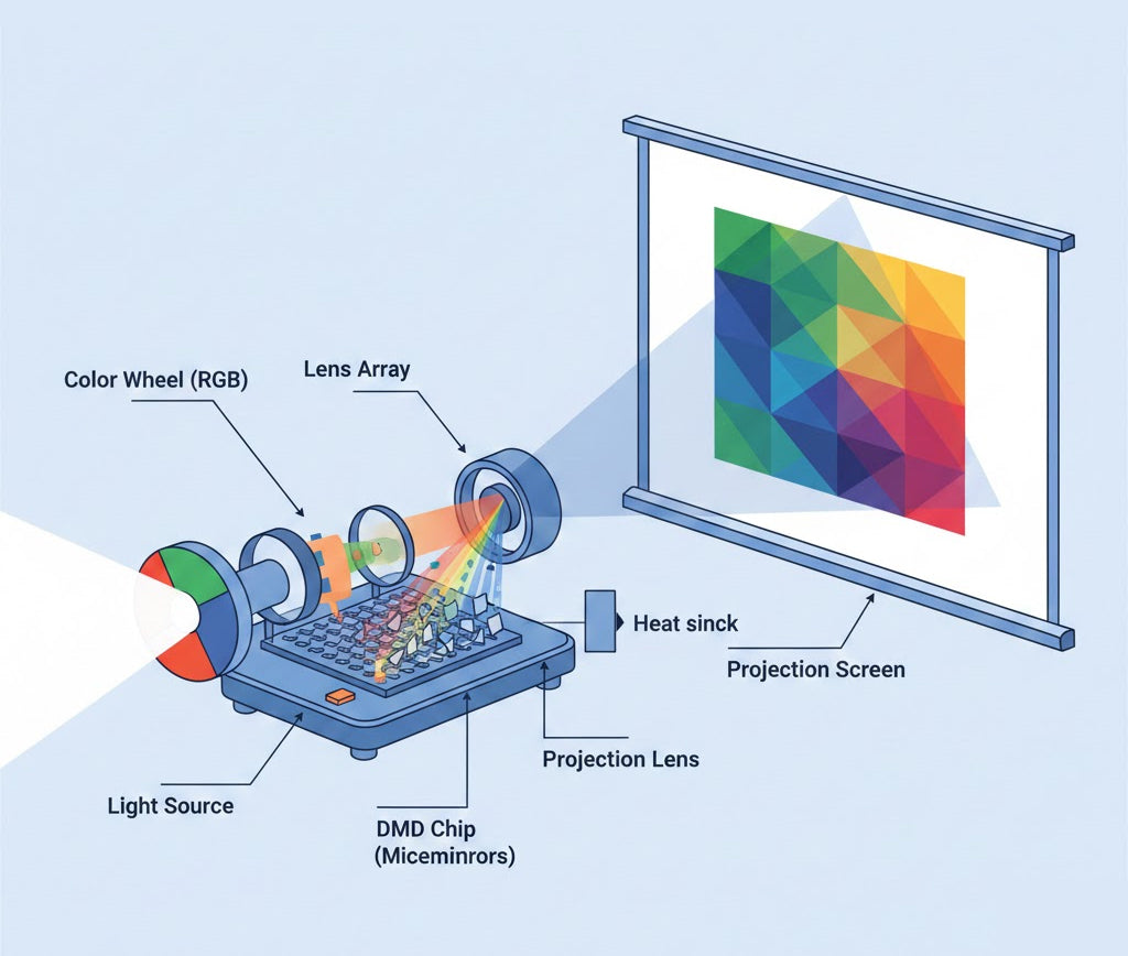 What is a DLP Projector? Complete Guide to Digital Light Processing Te ...