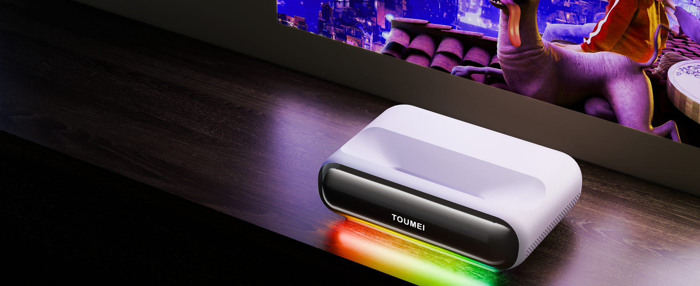 Toumei S1 Ultra Short Throw Triple Laser Projector