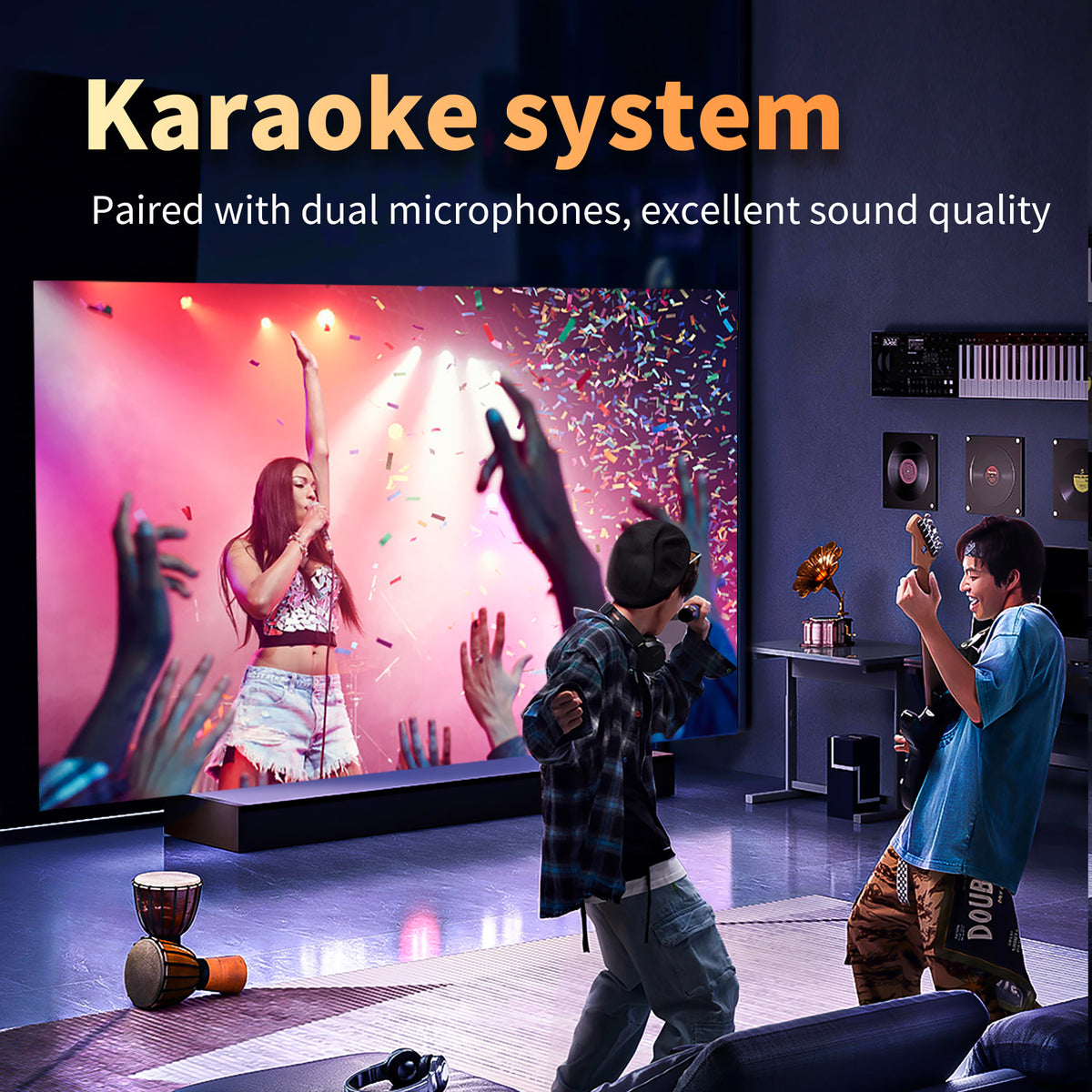 Toumei Q7 Projector | AOSP | Native 1080P
