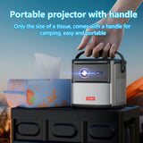 Toumei S8 FHD Movie DLP Projectors With Battery