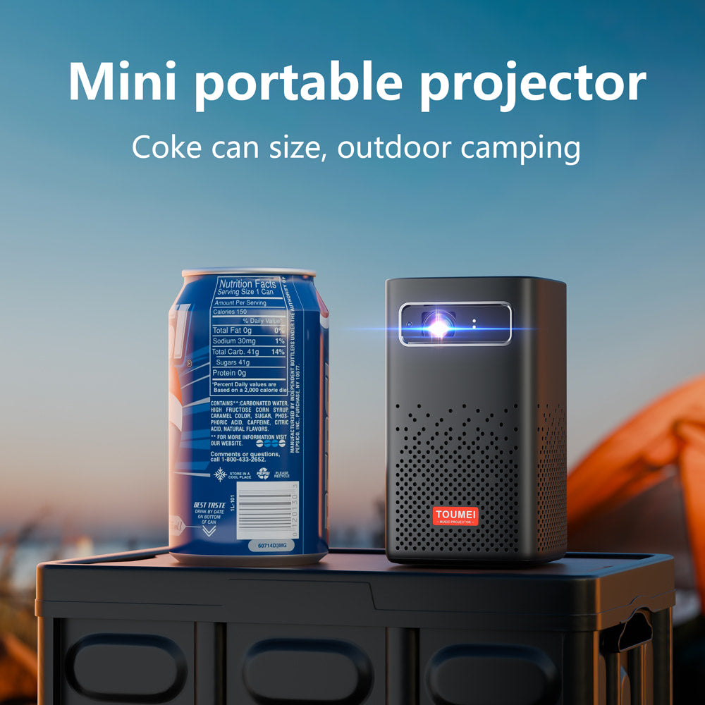 Toumei C900 Portable Mini DLP Projector With Battery – Toumei