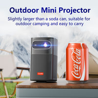 Toumei M1 With WiFi and Bluetooth 1080P Built-in Battery Mini Projector