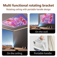 Toumei S7 Projector 1080P HD 600 ANSI DLP Projector