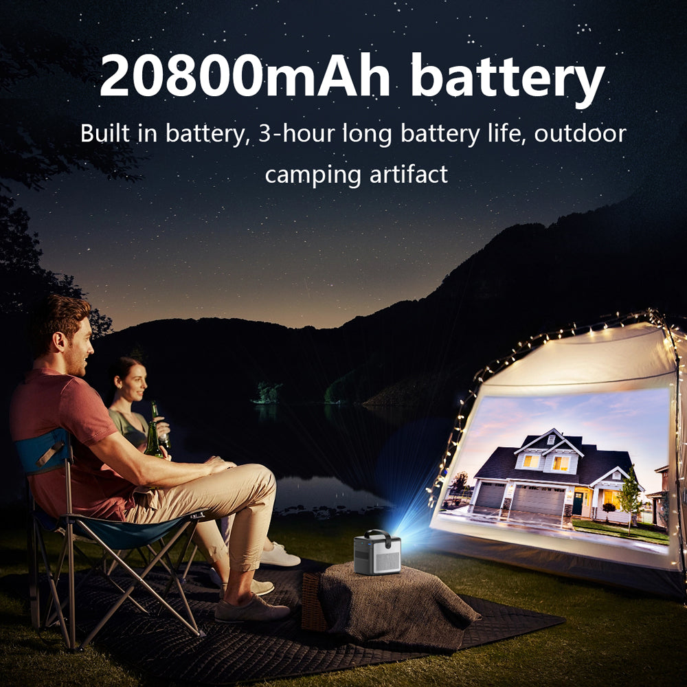 Toumei S8 FHD Movie DLP Projectors With Battery