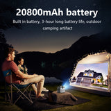 Toumei S8 FHD Movie DLP Projectors With Battery