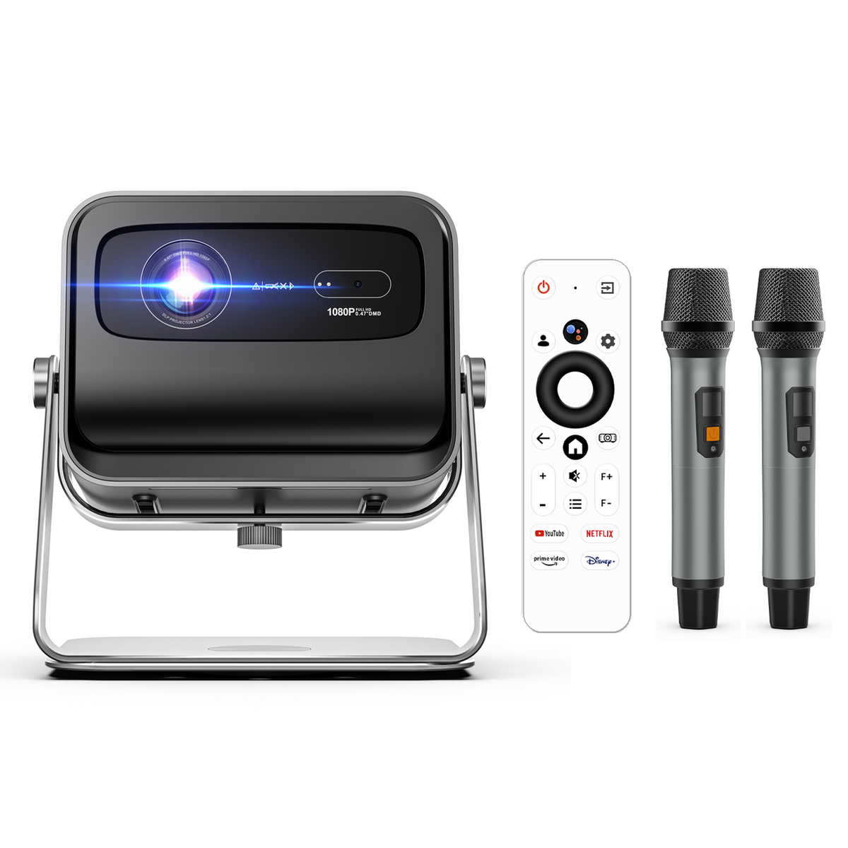Toumei X6 TV Projector Official Netflix 1600ANSI 200-Inch Display